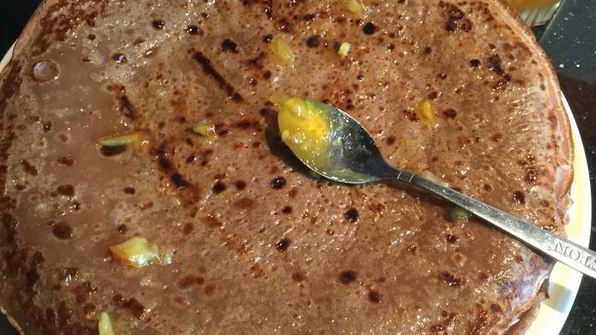 кофейный блинный торт