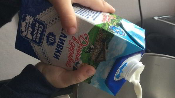 кофейный блинный торт