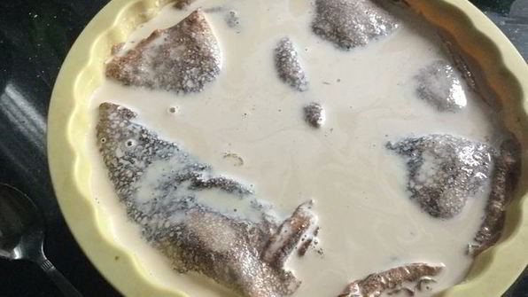 кофейный блинный торт