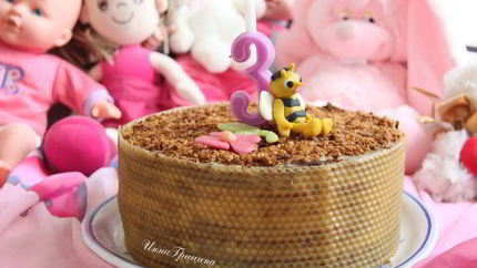 Медовик Пряничный с кокосовым кремом