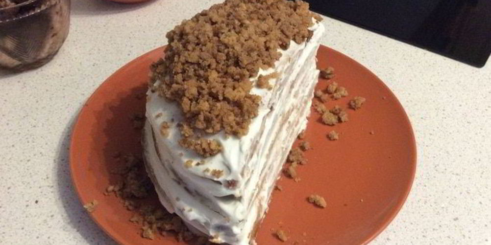 Рецепт медовика в мультиварке