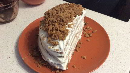 Медовик в мультиварке