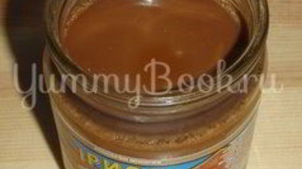 медовый торт с заварным кремом и ириской