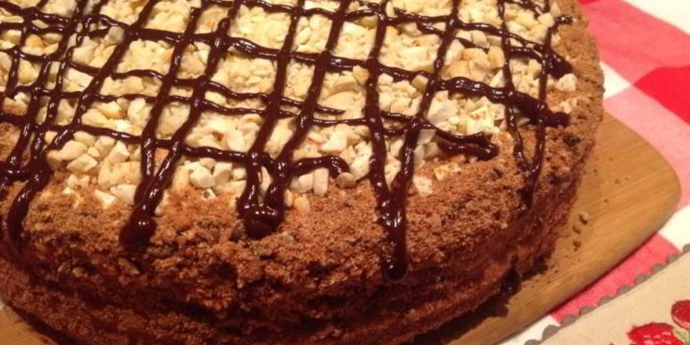 Рецепт медового заварного торта