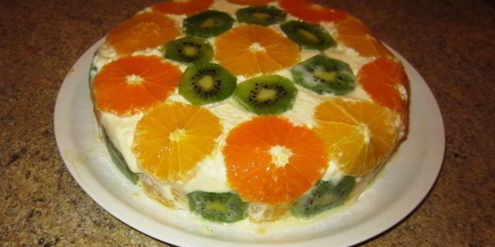 Рецепт перевернутого апельсинового торта