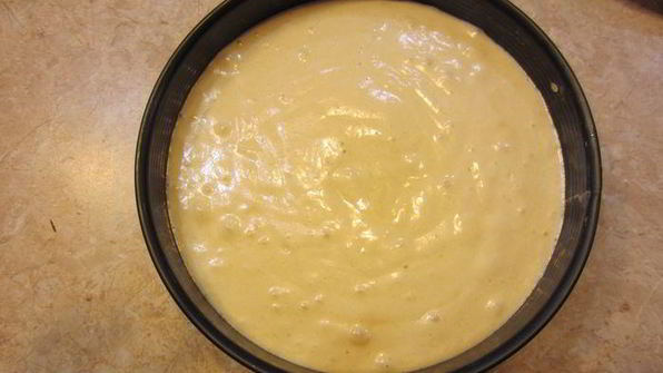 перевернутый апельсиновый торт