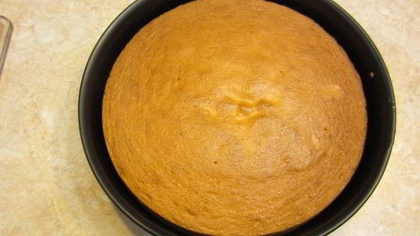 перевернутый апельсиновый торт