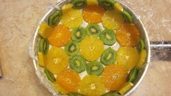 перевернутый апельсиновый торт