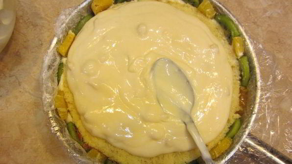 перевернутый апельсиновый торт