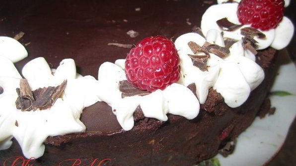 шоколадный торт без выпечки