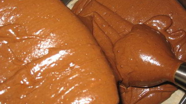 шоколадный торт мега-коричневенькое