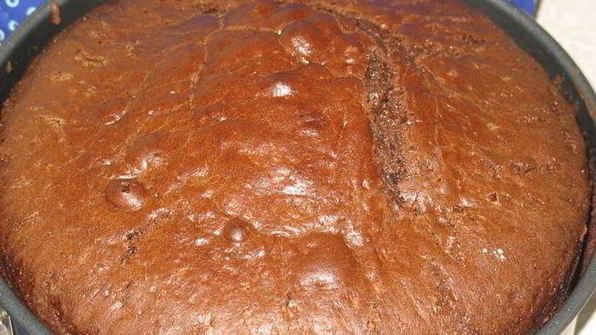 шоколадный торт мега-коричневенькое