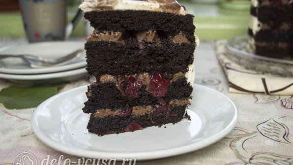 шварцвальдский вишневый торт черный лес