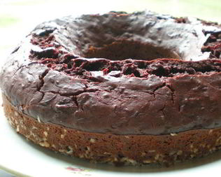 Свекольно-шоколадный торт