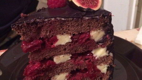 торт черный лес