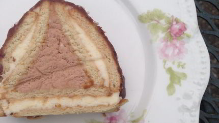 Торт Домик из печенья