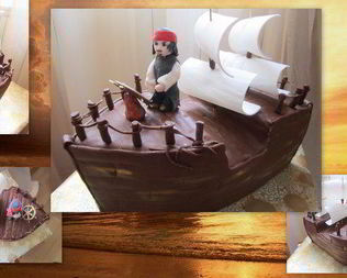 Торт Корабль