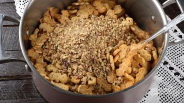 торт муравейник из готового печенья