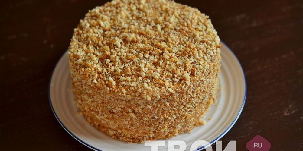 Рецепт торта на сгущенном молоке