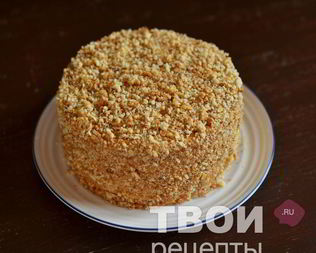 Торт на сгущенном молоке