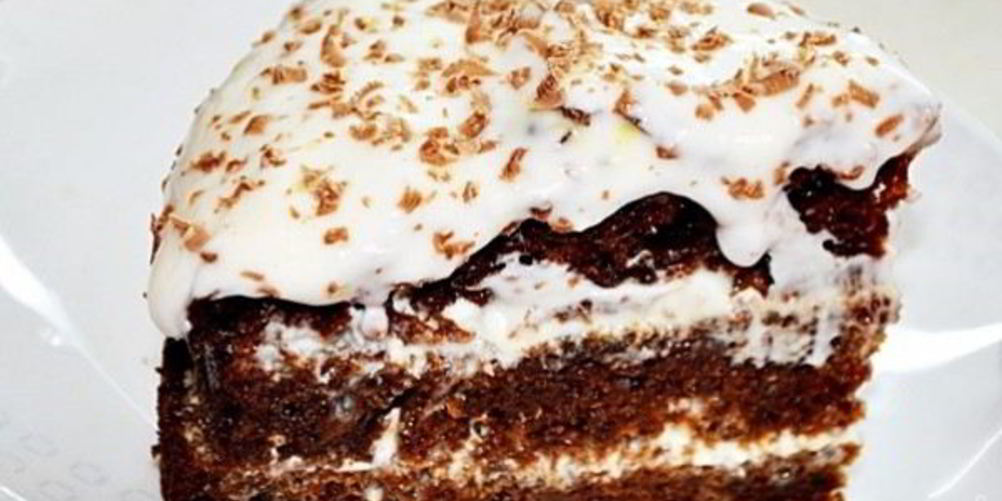 Рецепт торта негр в пене