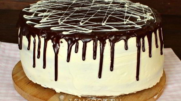 торт шоколад на кипятке в мультиварке