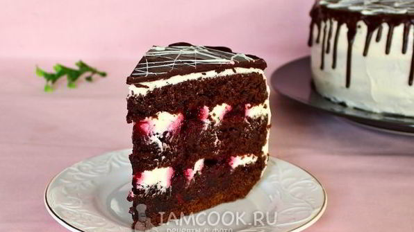 торт шоколад на кипятке в мультиварке