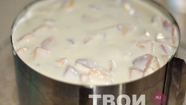 торт со сметанным кремом