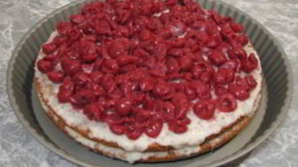 торт вишневый каприз