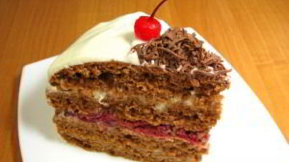 торт вишневый каприз