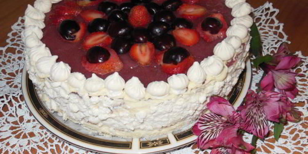 Рецепт творожно-сметанного слоеный торт настена