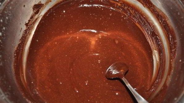 тыквенно-шоколадный торт-купол с малиновым желе