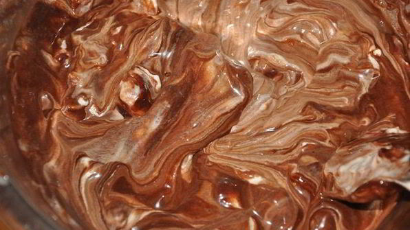 тыквенно-шоколадный торт-купол с малиновым желе