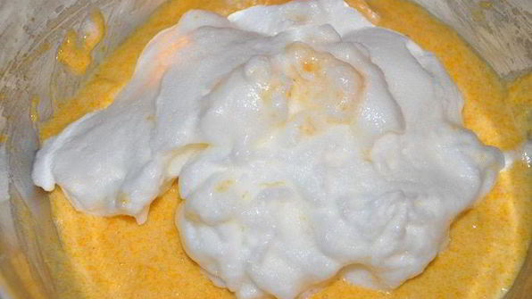 тыквенно-шоколадный торт-купол с малиновым желе