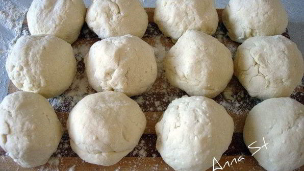 творожные слойки с яблоками