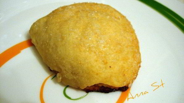 творожные слойки с яблоками