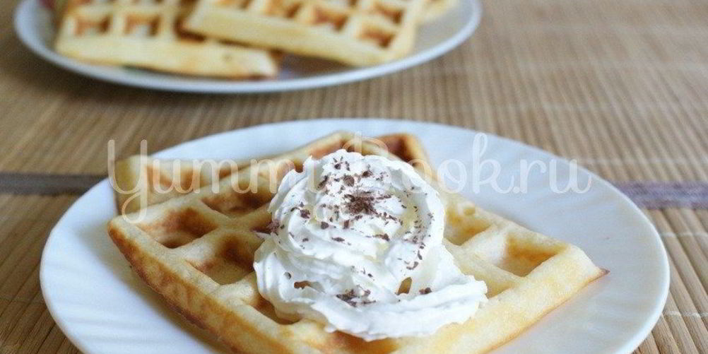 Рецепт американских вафель