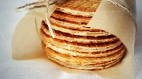 голландские вафли с карамелью