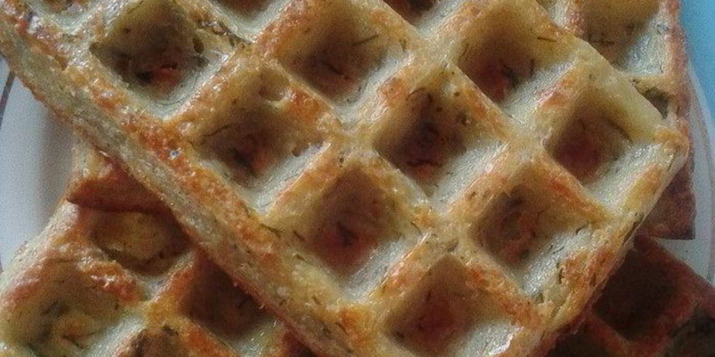 Рецепт картофельных вафель