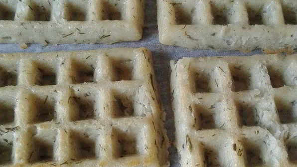 картофельные вафли