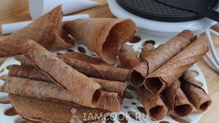 Шоколадные вафли