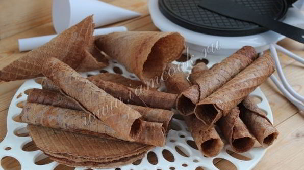 шоколадные вафли