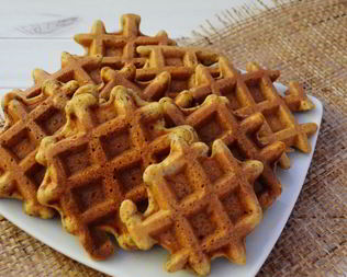 Вафли с шоколадом