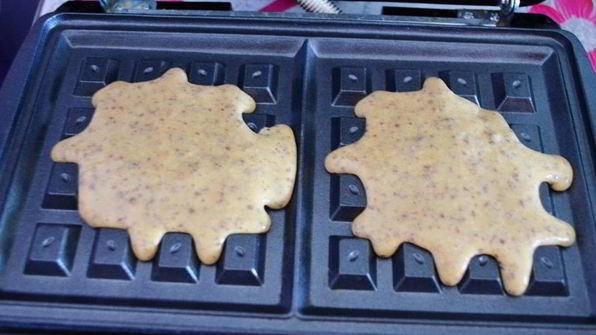 вафли с шоколадом