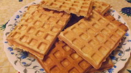 Вафли в советской вафельнице