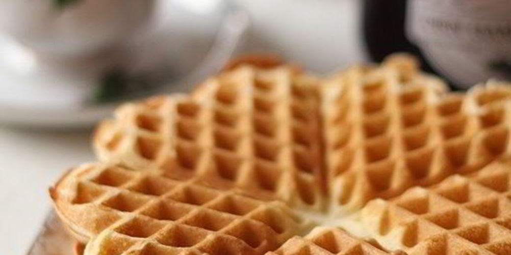 Рецепт ванильных вафель