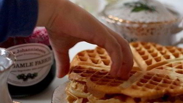 ванильные вафли