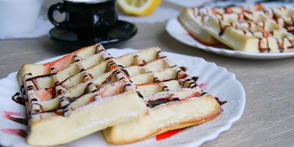 Рецепт венских вафель без вафельницы