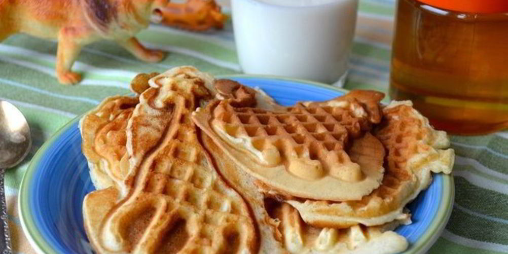 Рецепт венских вафель ребятам о зверятах