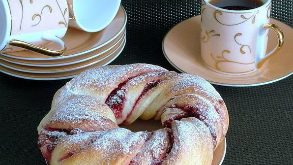 выпечка с клюквой